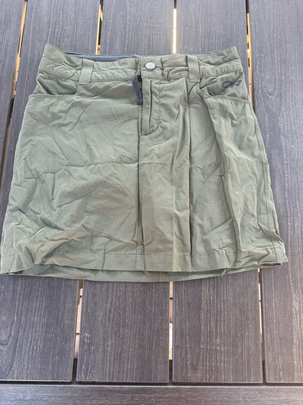 Outdoor Research Olive Green Women's Ferossi Skort
